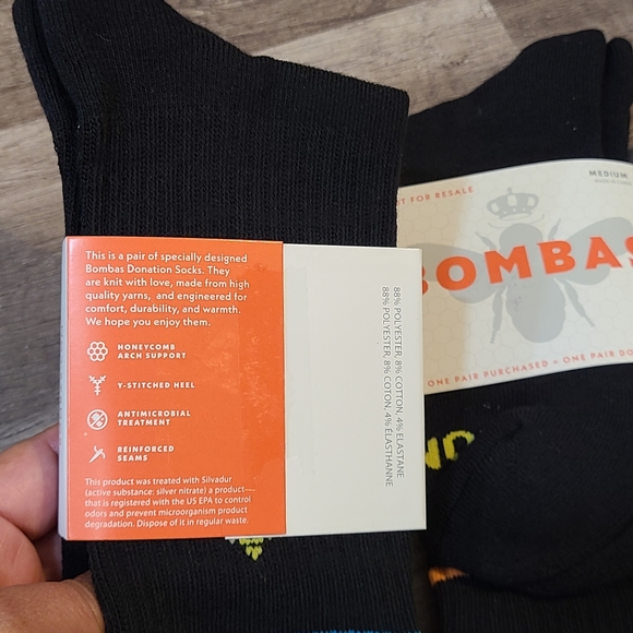 Bombas Calf Socks NWT - Picture 4 of 4